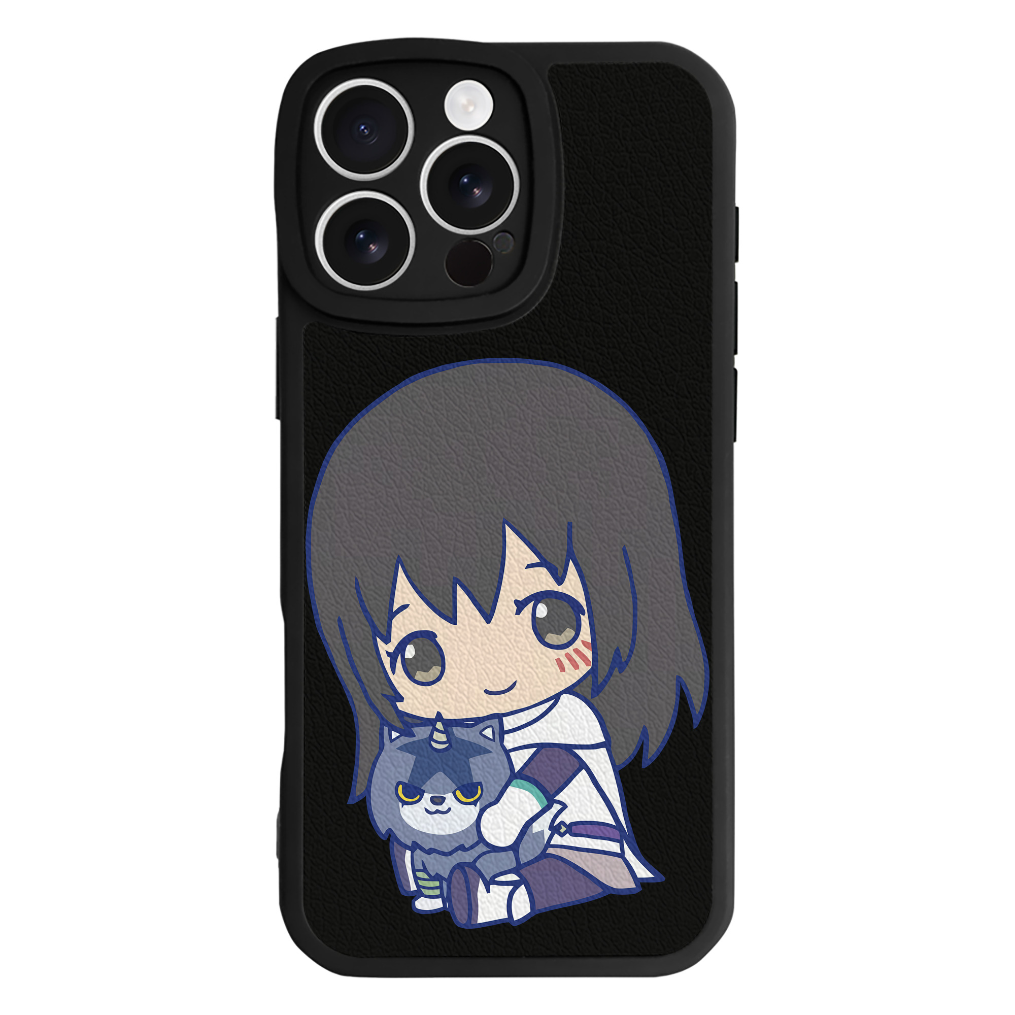 （画像用） 転スラ Regarding Reincarnated to Slime 【iPhone 16シリーズ対応】シリコンスマホケース（レザー調） 材質：シリコン